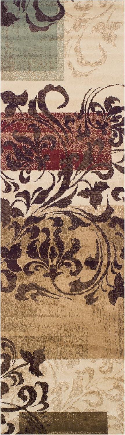 imageSuperior Indoor Area Rug Plush Carpet Cover Vintage Oriental Medallion Ideal for Hallway Entry Living Room Dining Bedroom Office Kitchen Fancy Medallion Collection 5 x 5 Midnight BlueChocolate