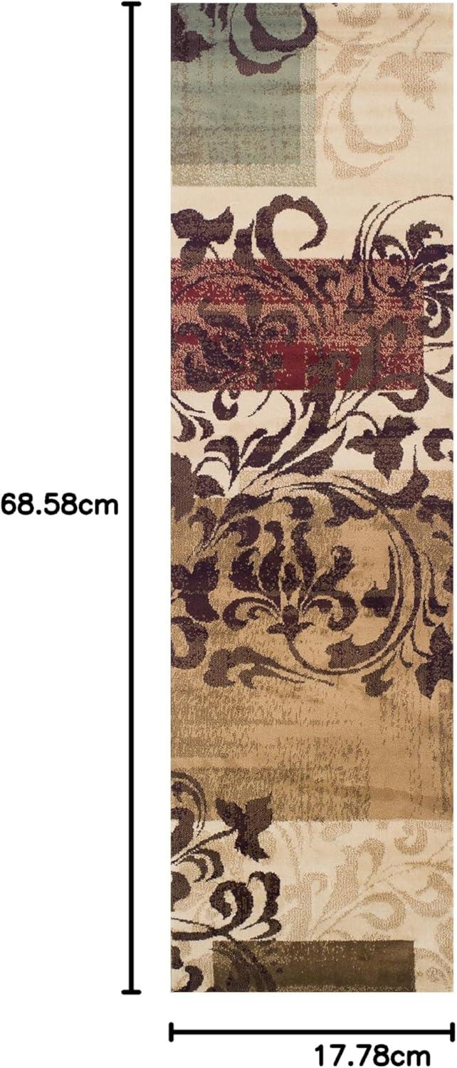 imageSuperior Indoor Area Rug Plush Carpet Cover Vintage Oriental Medallion Ideal for Hallway Entry Living Room Dining Bedroom Office Kitchen Fancy Medallion Collection 5 x 5 Midnight BlueChocolate