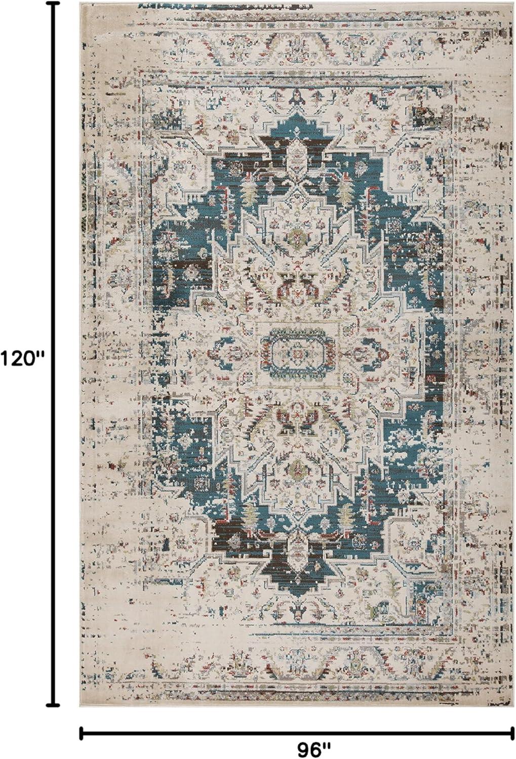 imageSuperior Indoor Area Rug or Runner Modern Abstract Floor Decor Soft Plush Rugs Aesthetic Home Accessories For Living Room Bedroom Office Kitchen Dining Cullen Collection 2 x 3 Brown BlackTeal