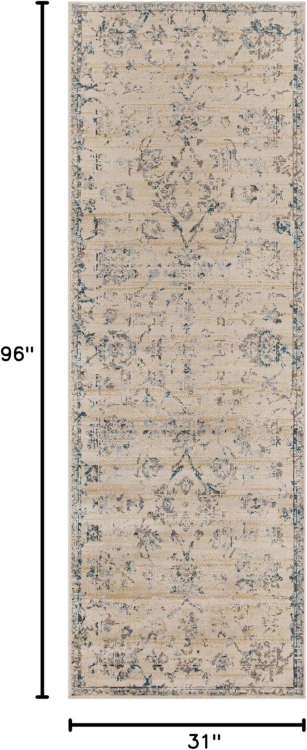 imageSuperior Indoor Area Rug or Runner Modern Abstract Floor Decor Soft Plush Rugs Aesthetic Home Accessories For Living Room Bedroom Office Kitchen Dining Cullen Collection 2 x 3 Brown BlackTeal Brown