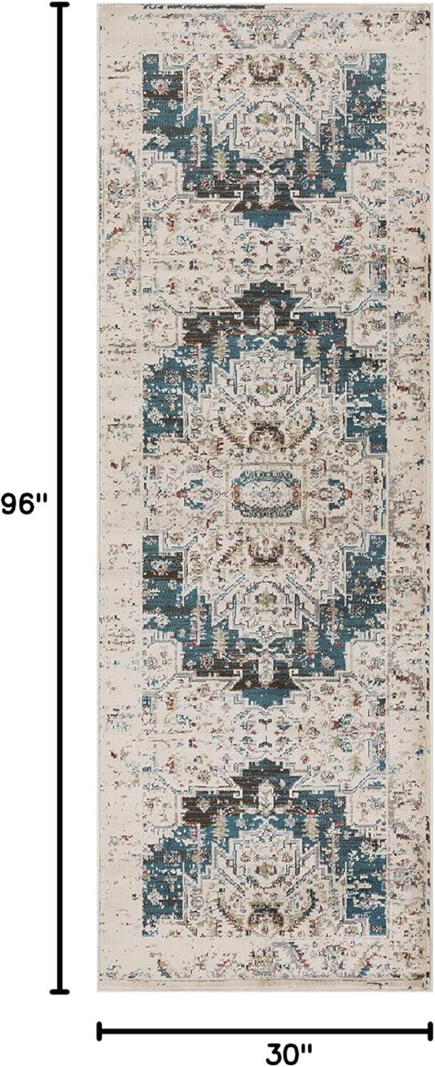 imageSuperior Indoor Area Rug or Runner Modern Abstract Floor Decor Soft Plush Rugs Aesthetic Home Accessories For Living Room Bedroom Office Kitchen Dining Cullen Collection 2 x 3 Brown BlackTeal