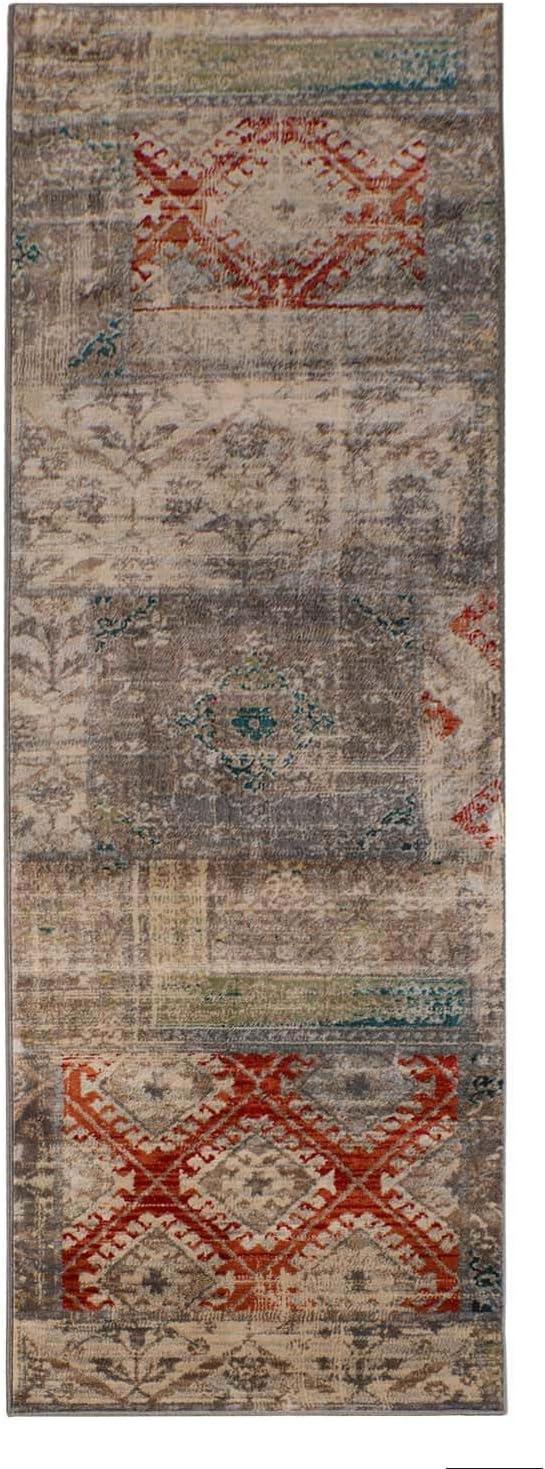 imageSuperior Indoor Area Rug or Runner Modern Abstract Floor Decor Soft Plush Rugs Aesthetic Home Accessories For Living Room Bedroom Office Kitchen Dining Cullen Collection 2 x 3 Brown BlackAmara  Grey