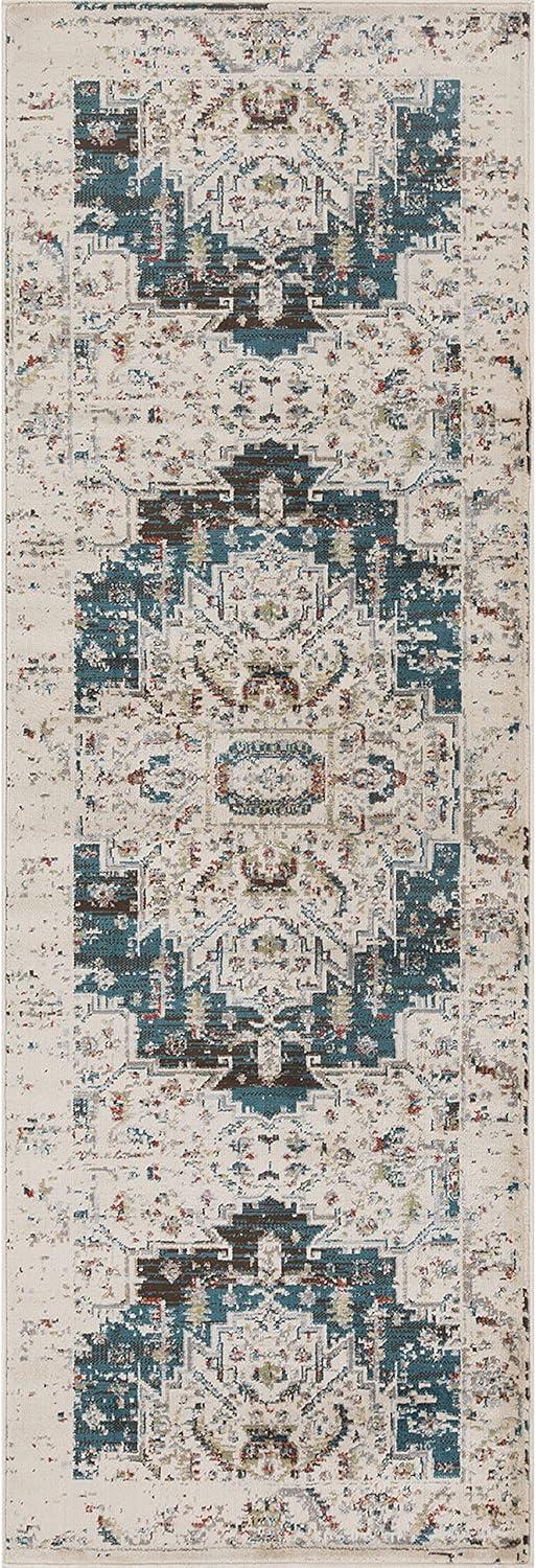 imageSuperior Indoor Area Rug or Runner Modern Abstract Floor Decor Soft Plush Rugs Aesthetic Home Accessories For Living Room Bedroom Office Kitchen Dining Cullen Collection 2 x 3 Brown BlackTeal