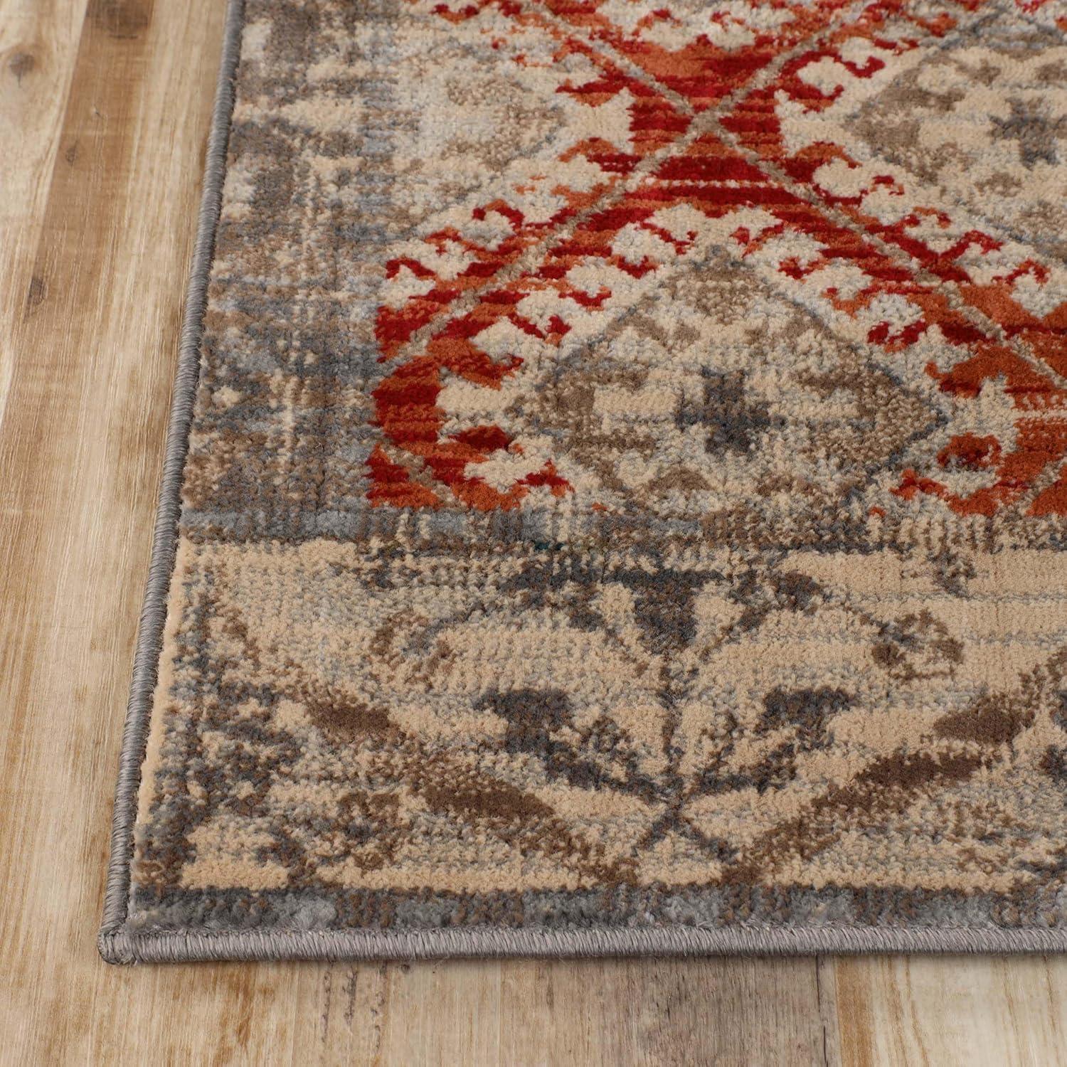 imageSuperior Indoor Area Rug or Runner Modern Abstract Floor Decor Soft Plush Rugs Aesthetic Home Accessories For Living Room Bedroom Office Kitchen Dining Cullen Collection 2 x 3 Brown BlackAmara  Grey  Z
