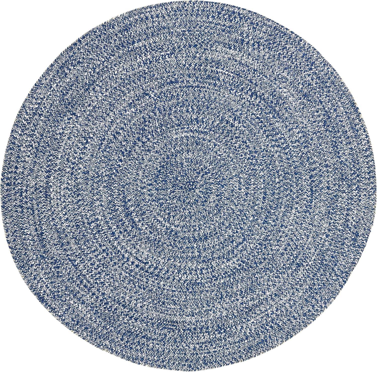 imageSuperior IndoorOutdoor Area Rug DualTone Reversible Braided Floor Decor for Patio Front Porch Entryway Living Room Office Nursery Artistic Home 5 x 8 Fog GreenWhiteDenim Bluewhite