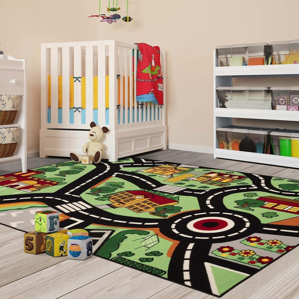 imageSUPERIOR CityCruiseNylonParent Area Rug 5 x 8 GreyMulticolor8 x 10 Rectangular