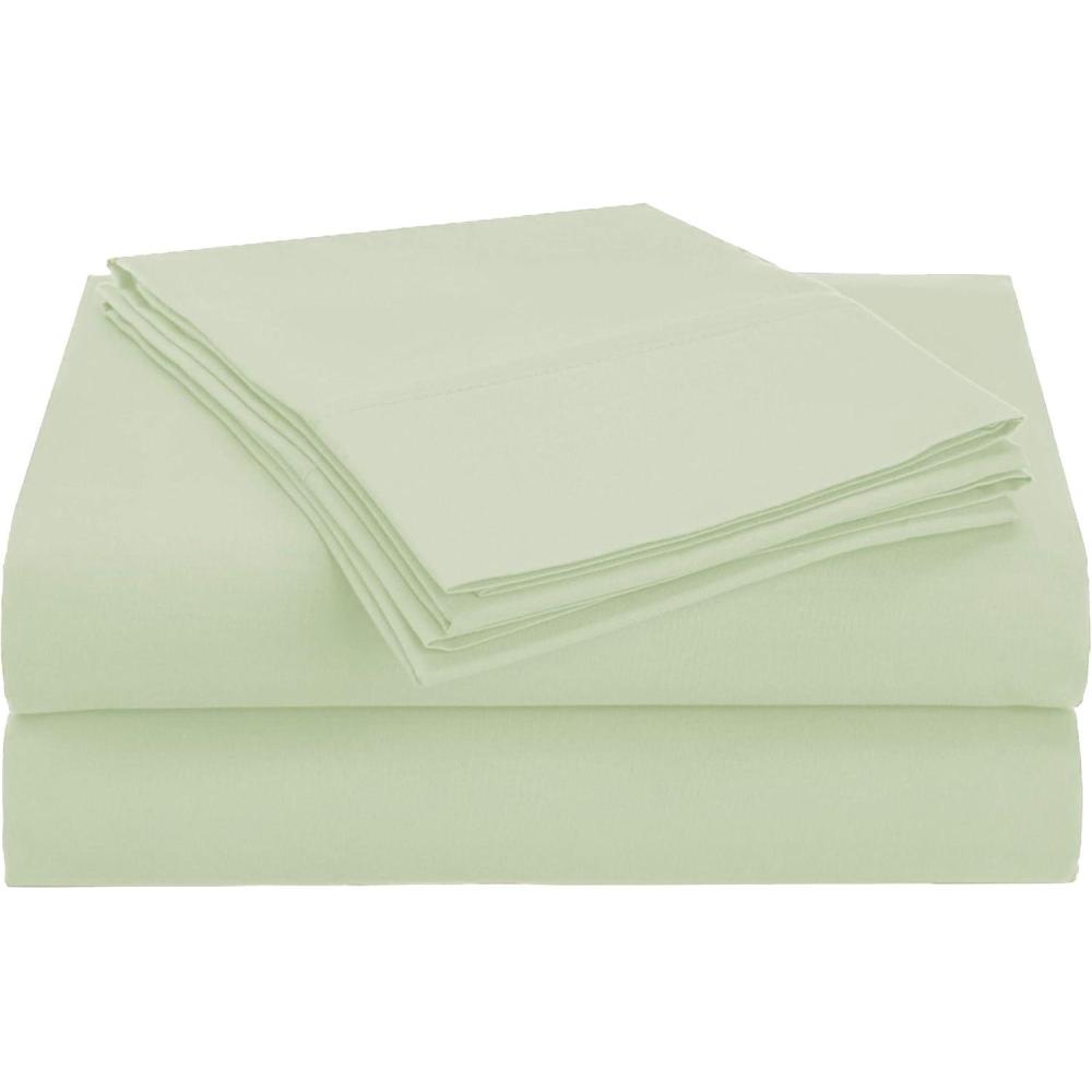 imageSuperior 1500 Series Premium Quality 100 Brushed Soft Microfiber 4Piece Luxury Deep Pocket Cooling Bed Sheet Set Hypoallergenic Wrinkle and Stain Resistant  Full TealMint