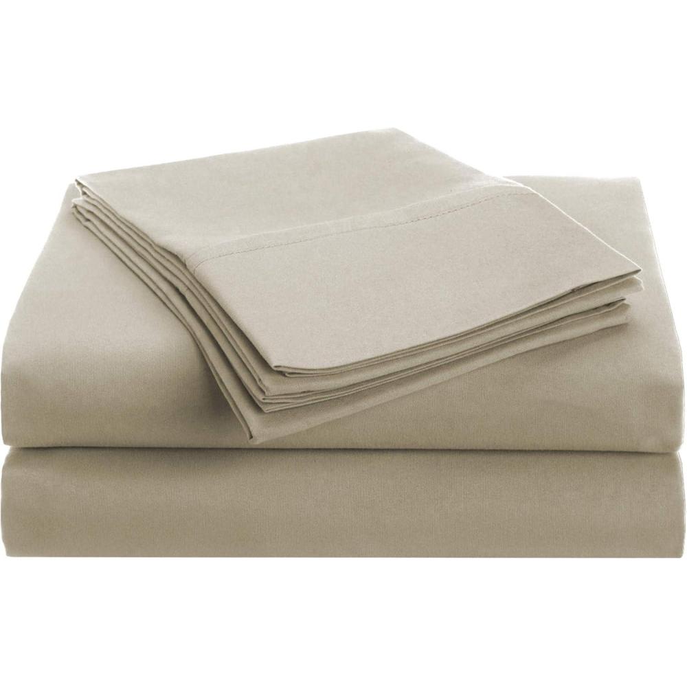imageSuperior 1500 Series Premium Quality 100 Brushed Soft Microfiber 4Piece Luxury Deep Pocket Cooling Bed Sheet Set Hypoallergenic Wrinkle and Stain Resistant  Full TealTan