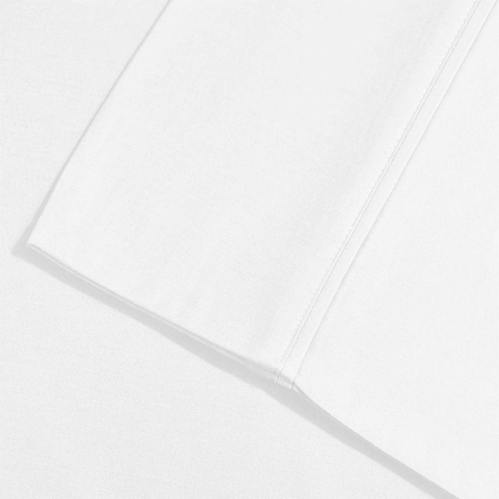 imageSuperior 1502 Series Premium Quality Microfiber Pillowcase Set Standard SilverWhite