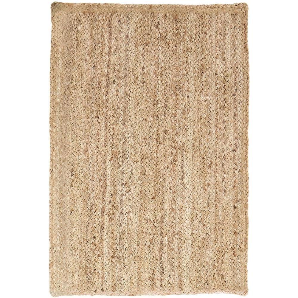imageSuperior Braided Jute Indoor Outdoor Area Rug Jute Floor Decor for Patio Pool Deck Living Room Dining Room Bedroom Office Dorm Kitchen Entry Modern Farmhouse Rugs 5 x 8 Natural TanNatural Tan  Z