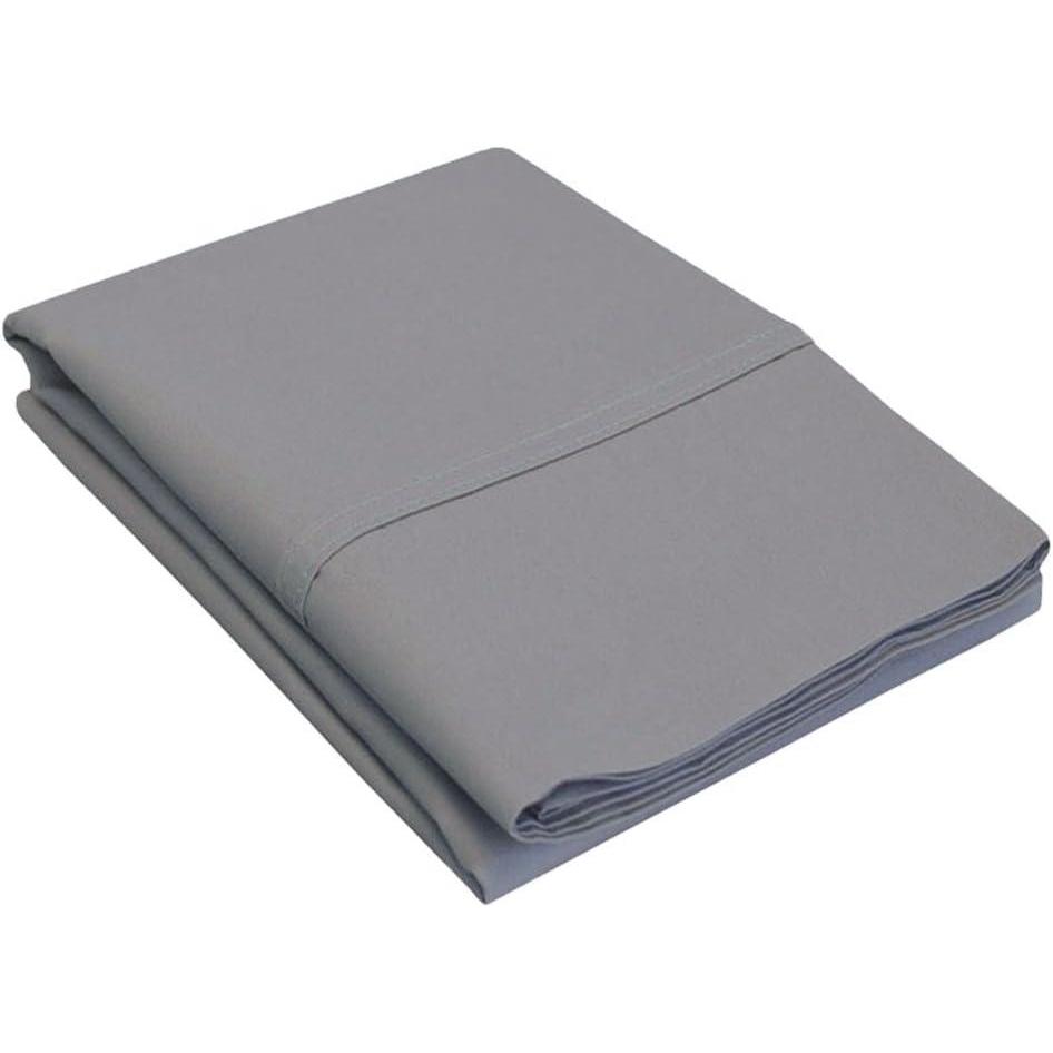 imageSuperior Cotton Percale Pillowcase Set King Lilac 2PiecesGrey