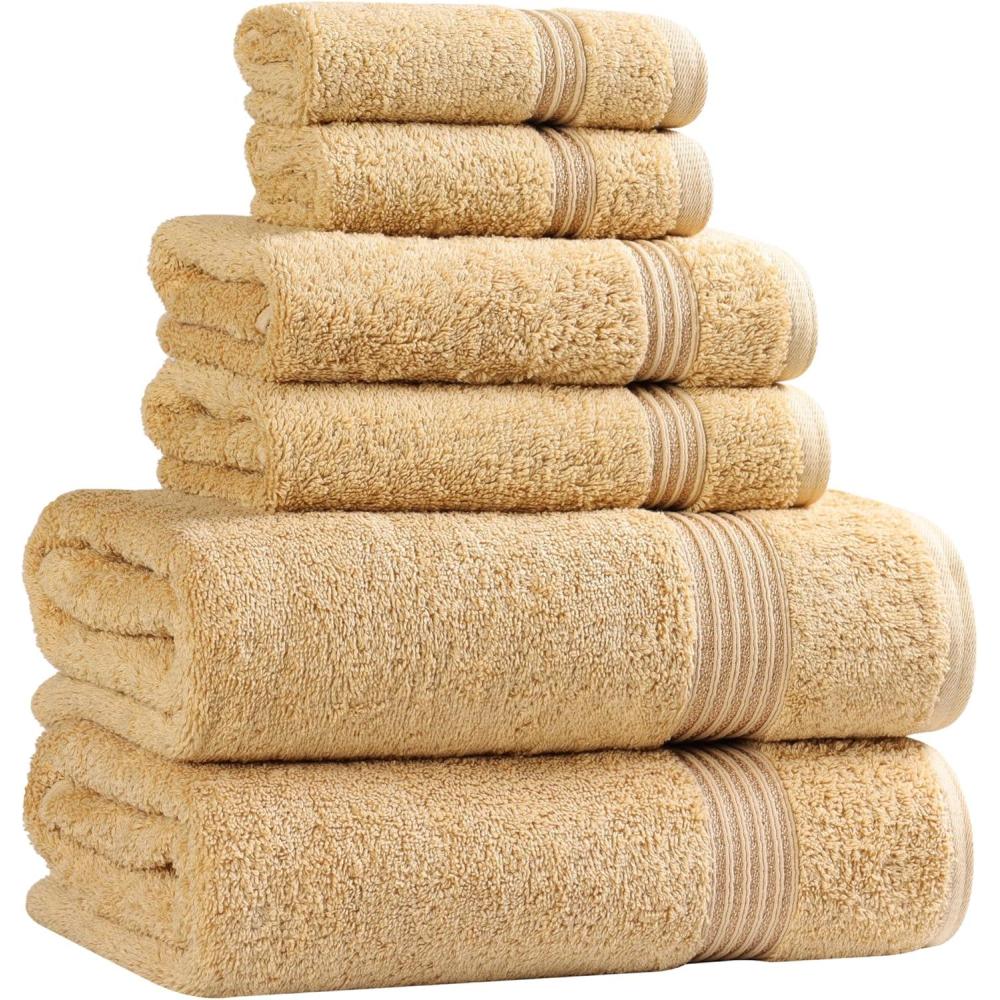 imageSuperior Egyptian Cotton 2Piece Bath Sheet Towel Set Oversized Body Towels For Adults And Kids Large Towel For Bath Shower Guest Bathroom Spa Gym Resort Essentials Airbnb PeachGold