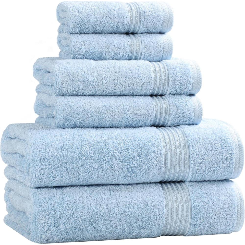 imageSuperior Egyptian Cotton 2Piece Bath Sheet Towel Set Oversized Body Towels For Adults And Kids Large Towel For Bath Shower Guest Bathroom Spa Gym Resort Essentials Airbnb PeachLight Blue