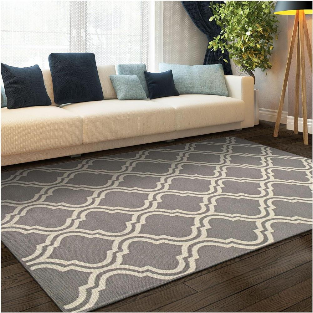 imageSuperior Handmade Indoor Area Rug with Fringes Reversible Floor Decor for Office Living Room Dining Kitchen Floors Bedroom Entry Handwoven Rugs Bohemian Jute Collection 3 x 5 Natural JuteGrey