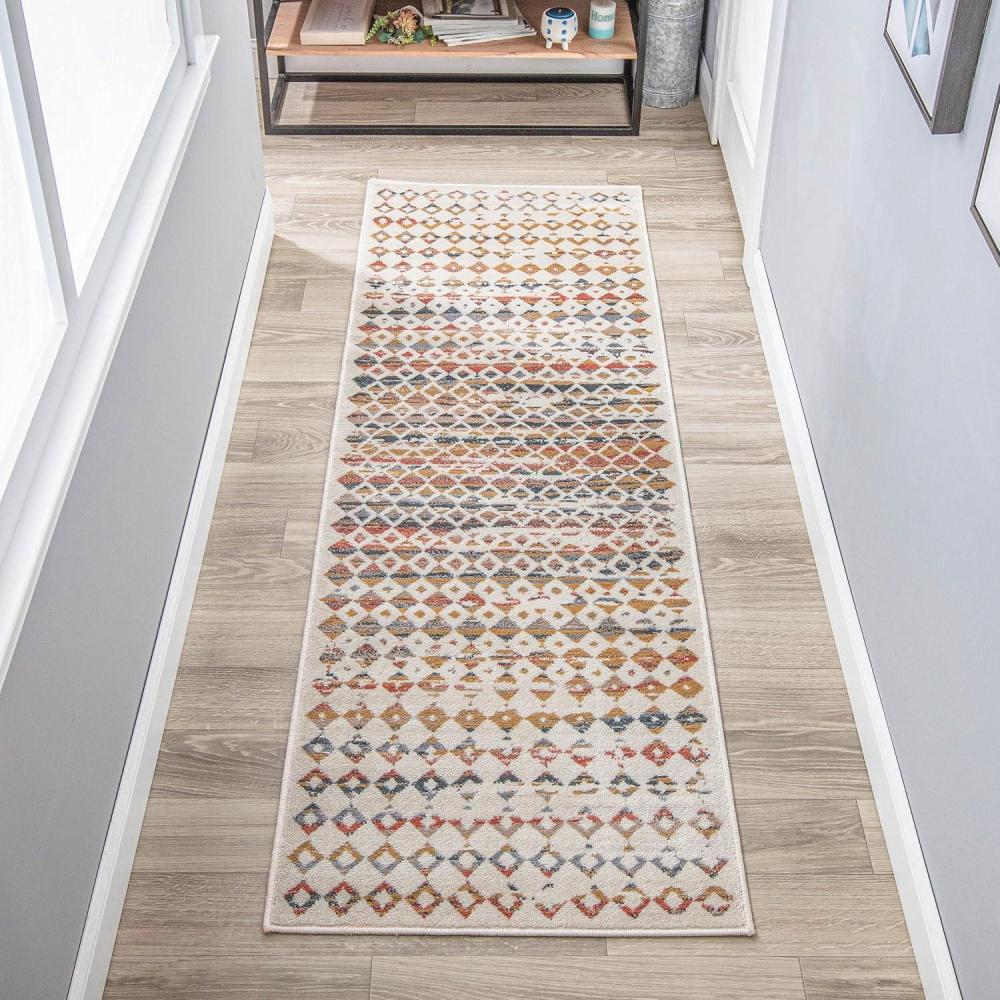 imageSuperior Indoor Area Rug Jute Backing Modern Plush Rugs for Entryway Living Room Kitchen Floors Bedroom Hallway Office Floor Cover Abstract Rugs Cobblestone Collection4 x 6 Brown Beige2 6 X 10