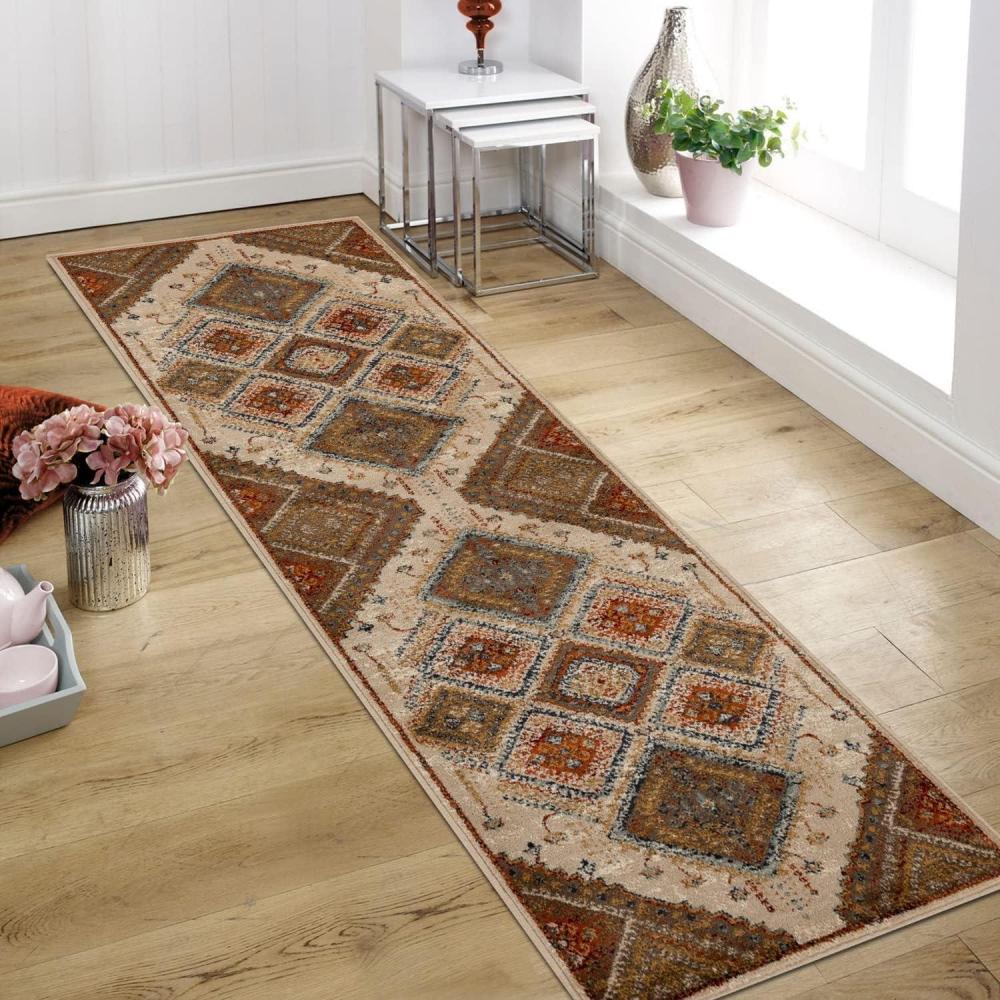 imageSuperior Indoor Area Rug Jute Backing Soft Modern Rugs for Entryway Kitchen Floors Office Floor Cover Floral Medallion Rugs Rangoli Collection 7 x 9 MaroonWhiterust  Z