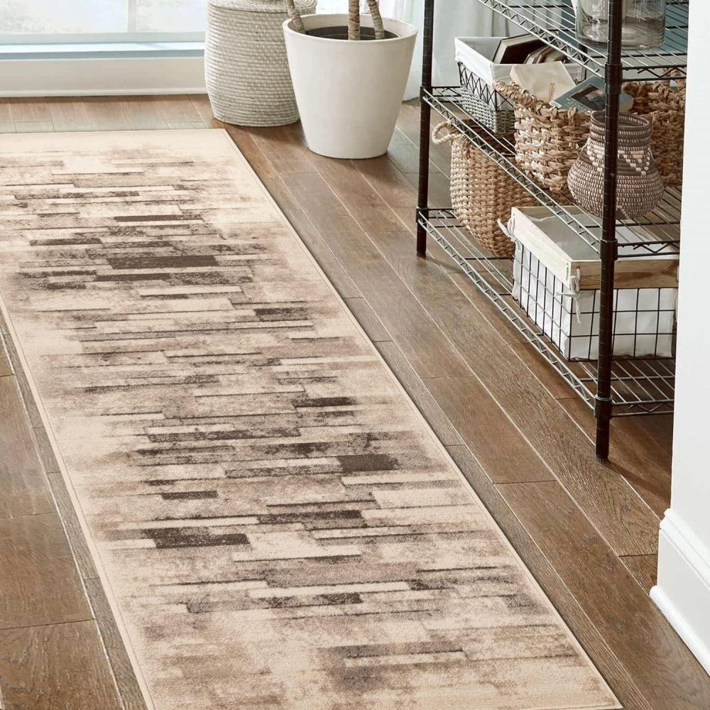 imageSuperior Indoor Area Rug Jute Backing Soft Modern Rugs for Entryway Kitchen Floors Office Floor Cover Floral Medallion Rugs Rangoli Collection 7 x 9 MaroonChocolate