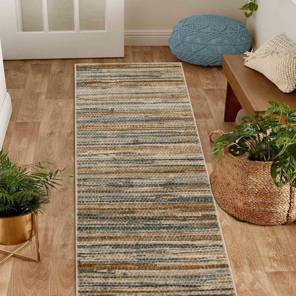 imageSuperior Indoor Area Rug Jute Backing Soft Modern Rugs for Entryway Kitchen Floors Office Floor Cover Floral Medallion Rugs Rangoli Collection 7 x 9 MaroonGold  Z