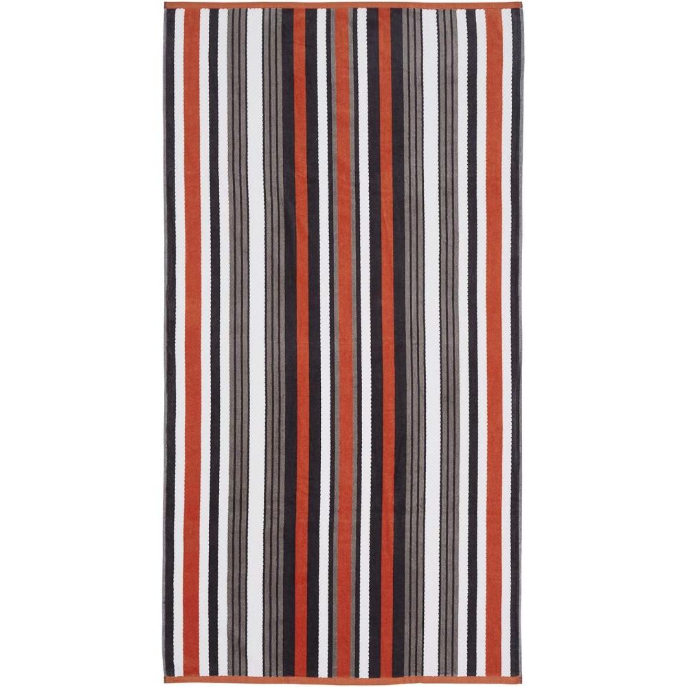 imageSuperior Oversized 2Piece Beach Towel Set  Quick Drying Cotton Beach Towels Cape May Striped Summer Towel for Beach Pool and Jacuzzi Swim Towel for Kids and Adults 34quot x 64quot PearFlamingo