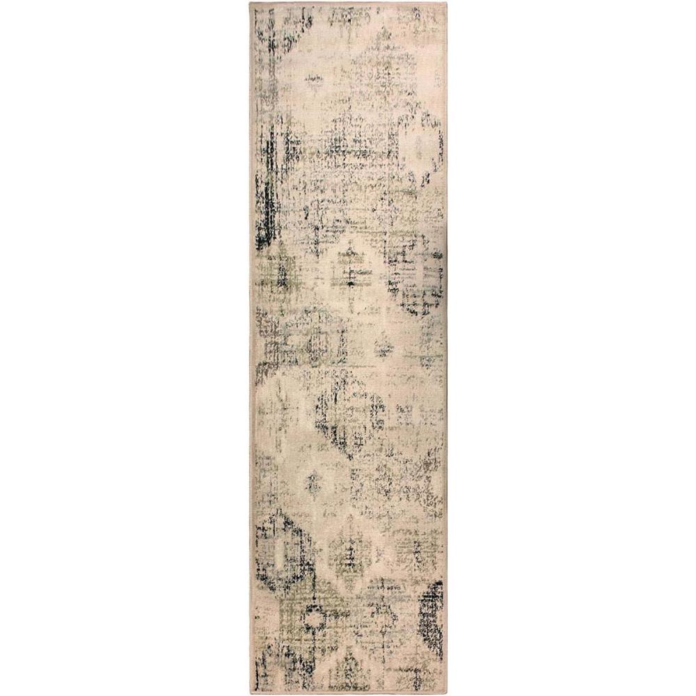 imageSuperior Vintage Distressed Medallion Area Rug 2 7quot x 8 BeigeBeige