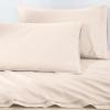 100% Egyptian Cotton 1500 Thread Count Oversized Standard Pillowcase Set Solid, White(Ivory)
