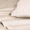 100% Egyptian Cotton 1500 Thread Count Oversized Standard Pillowcase Set Solid, White(Ivory)