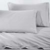 100% Egyptian Cotton 1500 Thread Count Oversized Standard Pillowcase Set Solid, White(Platinum)