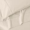 1200 Thread Count 100% Egyptian Cotton, Soft and Breathable, 2-Piece King Pillowcase Set Solid, White(Ivory)