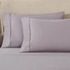 1200 Thread Count 100% Egyptian Cotton, Soft and Breathable, 2-Piece King Pillowcase Set Solid, White(Zephyr)