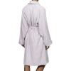 Cotton Unisex Terry Robe, Soft And Absorbent Robes For Men And Women, Bathroom Accessories(Lilac)