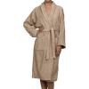 Cotton Unisex Terry Robe, Soft And Absorbent Robes For Men And Women, Bathroom Accessories(Taupe)