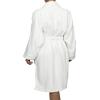 Cotton Unisex Terry Robe, Soft And Absorbent Robes For Men And Women, Bathroom Accessories(White)