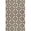 Modern Geometric Art-Deco Trellis Power-Loomed Indoor Area Rug, 8′ x 10′, Gray by Superior(8′ x 10′ (Rectangular))
