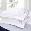 SUPERIOR 100% Cotton Duvet Cover Set, Soft 3-Piece Duvet Set, Includes 1 Duvet Cover with Button Closure, 2 Pillow Shams, Sydney Collection, King/California King(Blue)