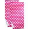 SUPERIOR 100% Cotton Luxury Beach Towels – Oversized Beach Towel, 450 GSM Swim Towel, Red, White, & Blue Ocean Stripes (34″ x 64″)(Pink)