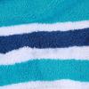 SUPERIOR 100% Cotton Luxury Beach Towels – Oversized Beach Towel, 450 GSM Swim Towel, Red, White, & Blue Ocean Stripes (34″ x 64″)(Stripe Blue)