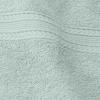 SUPERIOR 100% Ring-Spun Cotton, Bathroom, Ultra Absorbent, Super Soft, Attractive Border, Aqua Marine Eco-Friendly 12-Piece Towel Set(Aqua Marine)