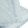 SUPERIOR 1000 Thread Count Egyptian Cotton Pillowcase Set, Pillow Covers for All Pillows and Sleepers, Soft Pillowcases for Bed Fashion, Basics, Large Cases, 2-Piece Set- Standard, Light Blue(Baby Blue)