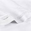 SUPERIOR 1000 Thread Count Egyptian Cotton Pillowcase Set, Pillow Covers for All Pillows and Sleepers, Soft Pillowcases for Bed Fashion, Basics, Large Cases, 2-Piece Set- Standard, Light Blue(White)