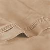SUPERIOR 1000 Thread Count Egyptian Cotton Pillowcase Set, Pillow Covers for All Pillows and Sleepers, Soft Pillowcases for Bed Fashion, Basics, Large Cases, 2-Piece Set- Standard, Light Blue(Tan)
