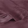 SUPERIOR 1000 Thread Count Egyptian Cotton Pillowcase Set, Pillow Covers for All Pillows and Sleepers, Soft Pillowcases for Bed Fashion, Basics, Large Cases, 2-Piece Set- Standard, Light Blue(Plum)