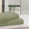 SUPERIOR 1000 Thread Count Egyptian Cotton Pillowcase Set, Pillow Covers for All Pillows and Sleepers, Soft Pillowcases for Bed Fashion, Basics, Large Cases, 2-Piece Set- Standard, Light Blue(Sage)