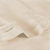SUPERIOR 1000 Thread Count Egyptian Cotton Pillowcase Set, Pillow Covers for All Pillows and Sleepers, Soft Pillowcases for Bed Fashion, Basics, Large Cases, 2-Piece Set- Standard, Light Blue(Ivory)