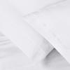 SUPERIOR 1000 Thread Count Egyptian Cotton Pillowcase Set, Pillow Covers for All Pillows and Sleepers, Soft Pillowcases for Bed Fashion, Basics, Large Cases, 2-Piece Set- Standard, Light Blue(White)