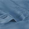 SUPERIOR 1000 Thread Count Egyptian Cotton Pillowcase Set, Pillow Covers for All Pillows and Sleepers, Soft Pillowcases for Bed Fashion, Basics, Large Cases, 2-Piece Set- Standard, Light Blue(Medium Blue)