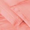 SUPERIOR 1000 Thread Count Egyptian Cotton Pillowcase Set, Pillow Covers for All Pillows and Sleepers, Soft Pillowcases for Bed Fashion, Basics, Large Cases, 2-Piece Set- Standard, Light Blue(Dusted Rose)