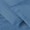 SUPERIOR 1000 Thread Count Egyptian Cotton Pillowcase Set, Pillow Covers for All Pillows and Sleepers, Soft Pillowcases for Bed Fashion, Basics, Large Cases, 2-Piece Set- Standard, Light Blue(Medium Blue)