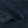 SUPERIOR 1000 Thread Count Egyptian Cotton Pillowcase Set, Pillow Covers for All Pillows and Sleepers, Soft Pillowcases for Bed Fashion, Basics, Large Cases, 2-Piece Set- Standard, Light Blue(Navy Blue)