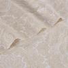 SUPERIOR 3 Piece Cotton Blend Paisley Duvet Cover Set, King/California King, Navy Blue(Sand)