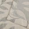 SUPERIOR Blackout Curtains, Room Darkening Window Accent for Bedroom, Sun Blocking, Thermal, Modern Bohemian Curtains, Leaves Collection, Set of 2 Panels, Rod Pocket – 52 in x 108 in, Ivory